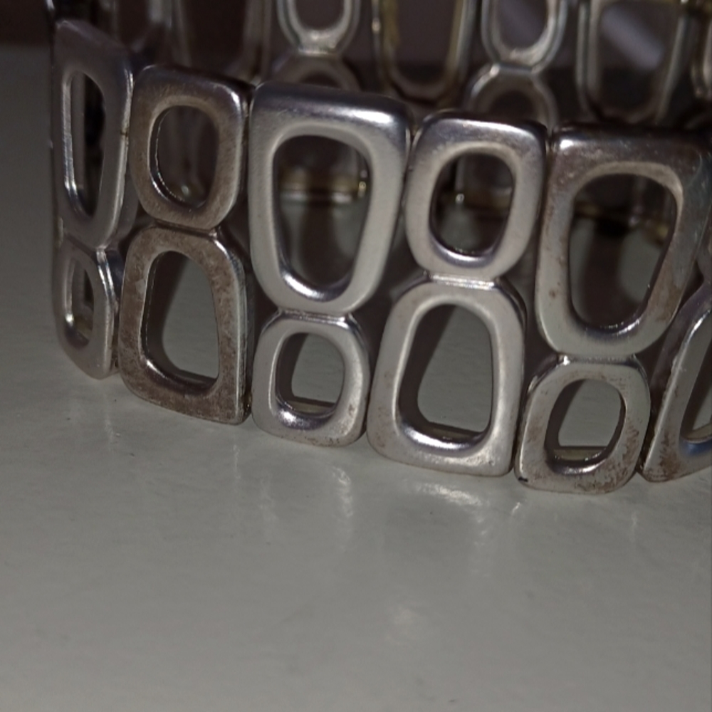 Vintage silver color bracelet.